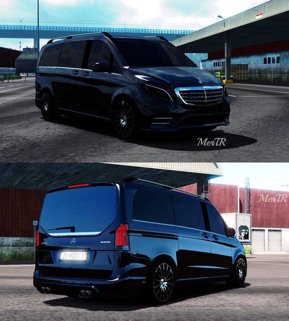 Mercedes benz vito v class 2018 v4 1.40 1