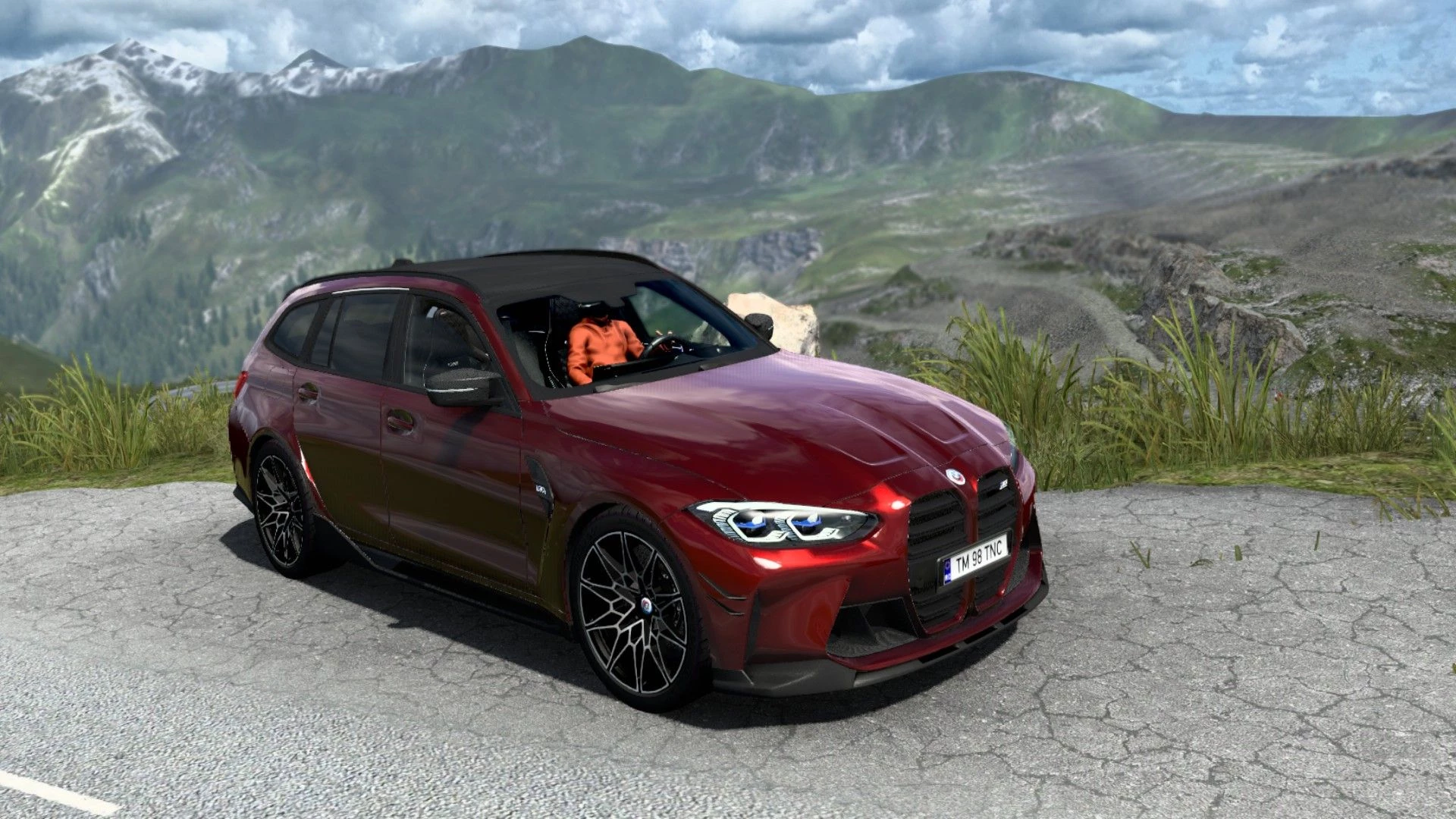 Bmw m3 g80 touring 2023 v3.2 1