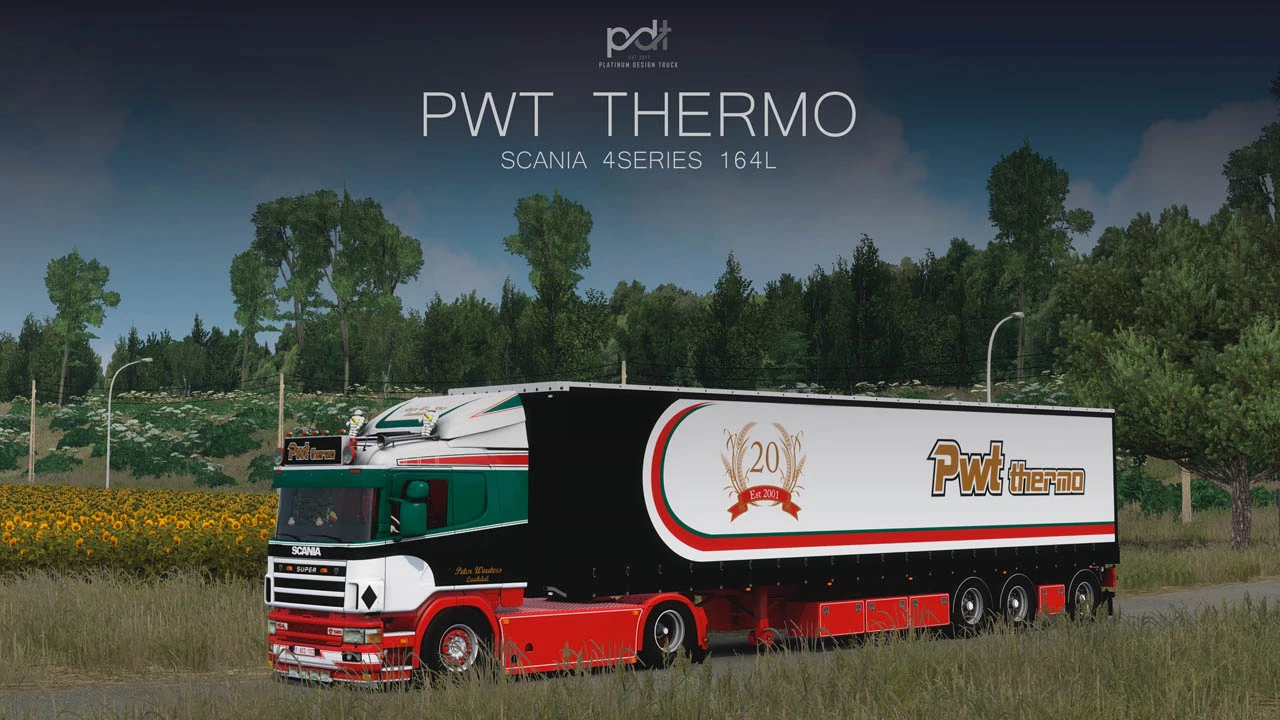 Scania 164l + trailer pwt thermo v2.0 1.59 1