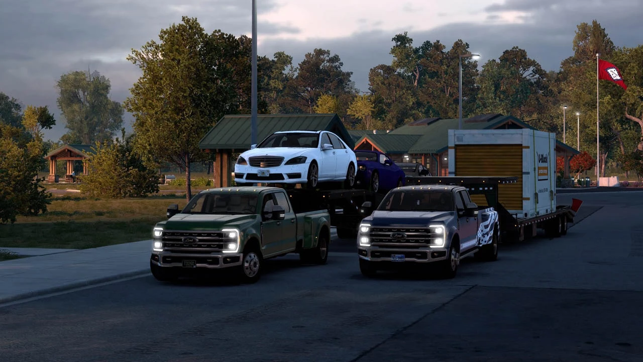 Lord g 350 pickup truck ets2 v1.2 1.60 1