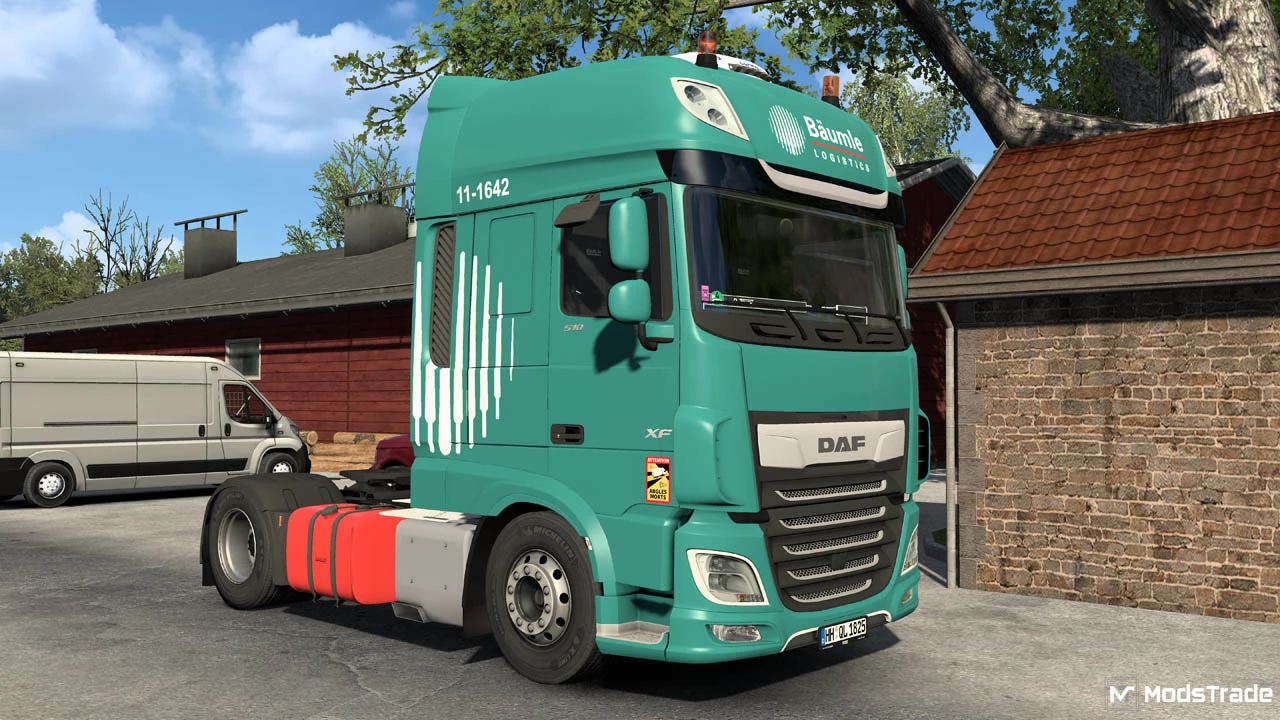 Daf xf106 megamod (rework) v3.0 1.60 1