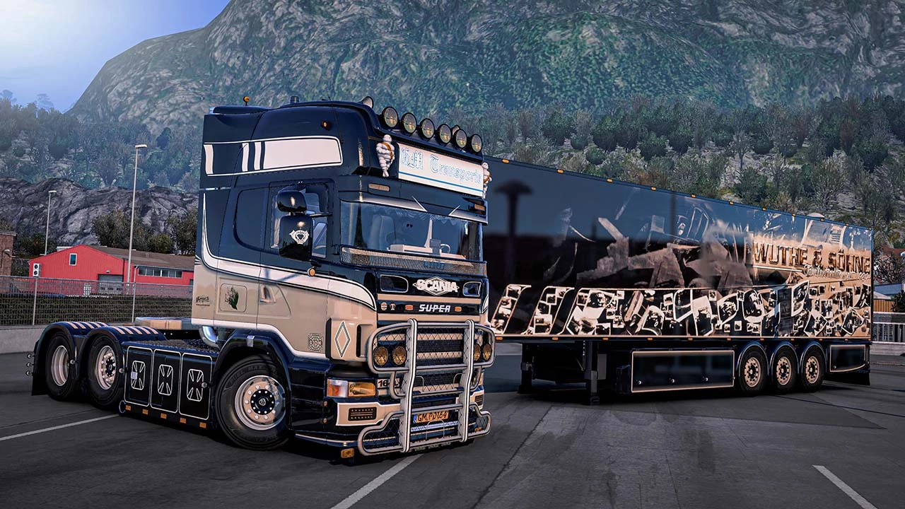 Scania lion 164l v8 special megamod v1.60 1