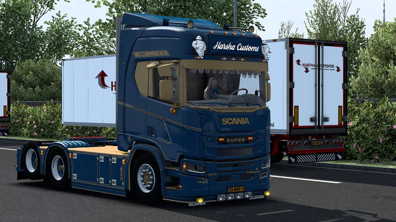 Scania r580s custom v1.60 1