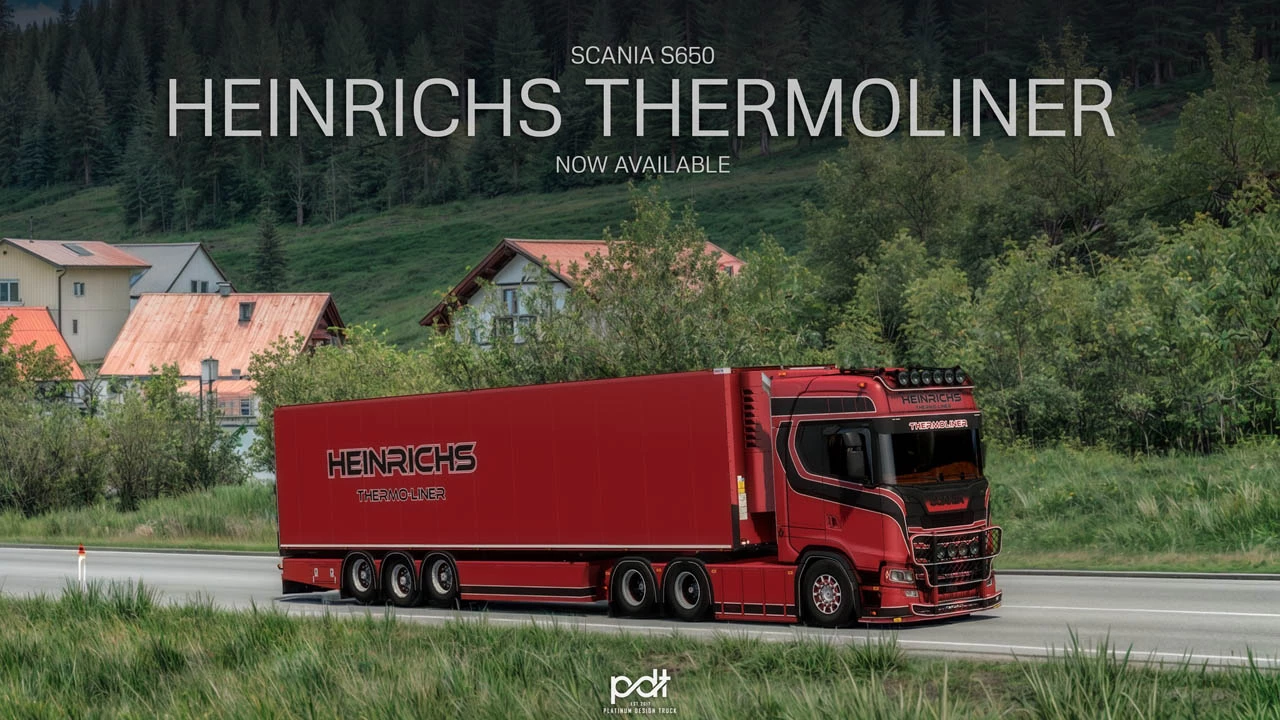 Scania s650 heinrichs thermoliner v9.0 1.60 0