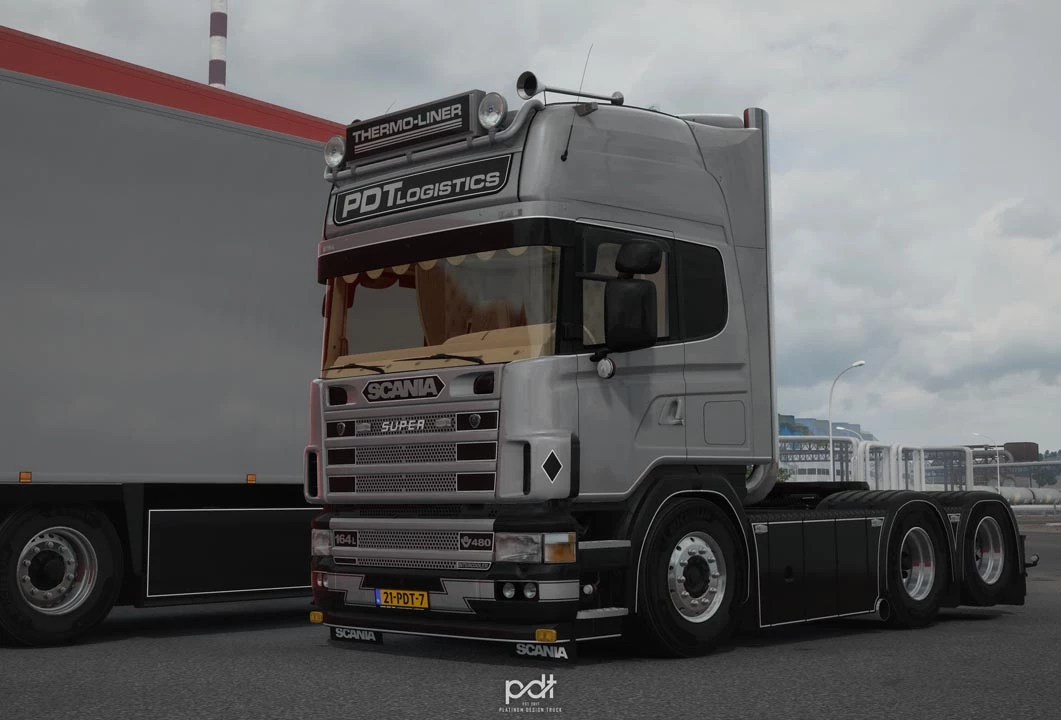 Scania 164g 480 pdt logistics & trailer v6.0 1.61 1